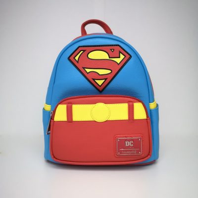 Loungefly Dc παιδική τσάντα πλάτης Superman