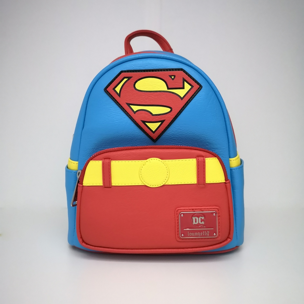 Loungefly Dc Comics Vintage Superman Cosplay Mini Backpack