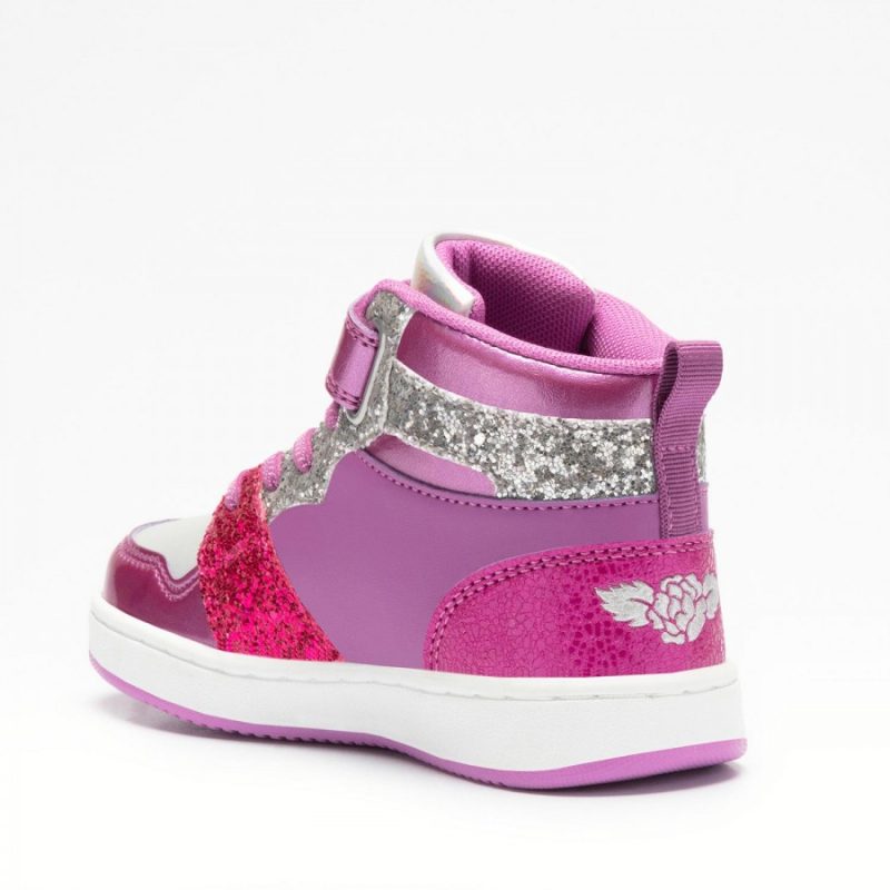 Lelli Kelly Anna παιδικά sneakers μποτάκια multicolor με glitter για κορίτσι LKAA2016AW67