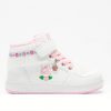 Lelli Kelly FRANGETTA MIX παιδικά sneakers μποτάκια σε λευκό για κορίτσι LKAA8086