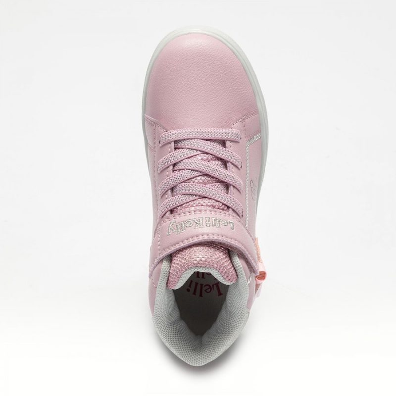 Lelli Kelly παιδικά sneakers μποτάκια "I love Ballet" με μπαλαρίνα σε ροζ για κορίτσι LKAA2282AC88