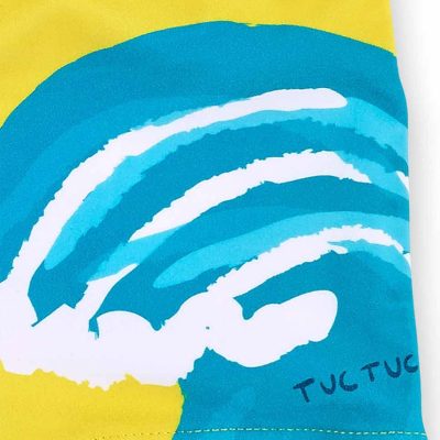 Tuc Tuc Laguna Beach παιδικό μαγιό εφαρμοστό σε κίτρινο για αγόρι
