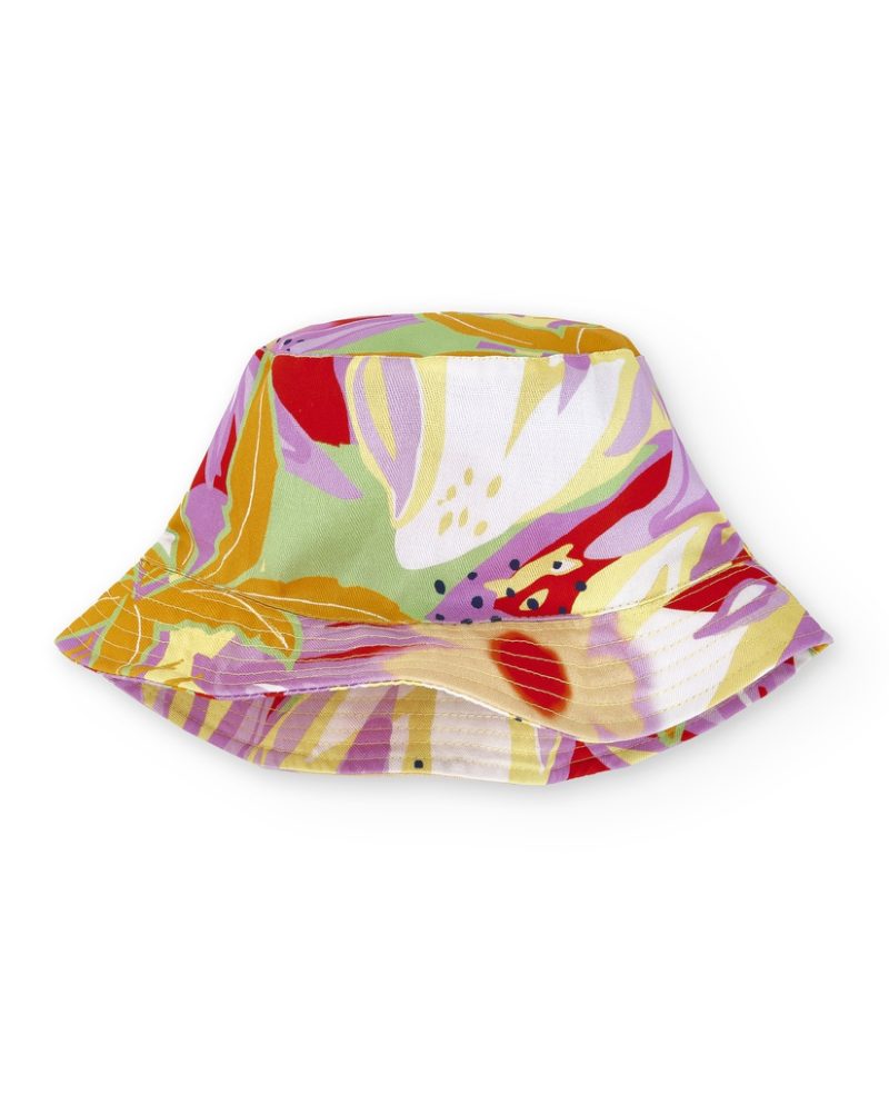 Tuc Tuc Paradise Beach παιδικό bucket καπέλο φλοράλ για κορίτσι