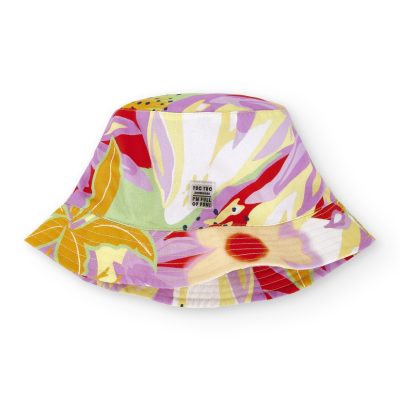Tuc Tuc Paradise Beach παιδικό bucket καπέλο φλοράλ για κορίτσι