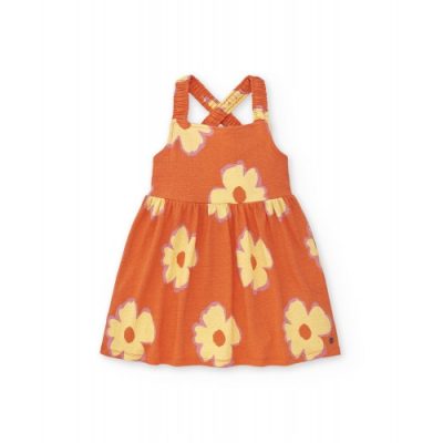 Tuc Tuc Paradise Beach παιδικό φόρεμα σε πορτοκαλί για κορίτσι 11367797