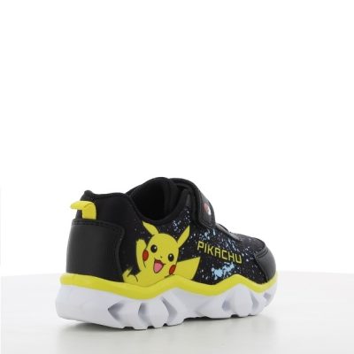 Pokemon παιδικά αθλητικά με τον Pikachu και φωτάκια σε μαύρο για αγόρι PO001105