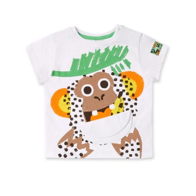 Tuc Tuc Banana Records παιδικό T-shirt σε λευκό για αγόρι 11369936