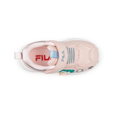 Fila Galaxy Bebe V παιδικά αθλητικά αγκαλιάς σε μπεζ για κορίτσι 9AF43034-911