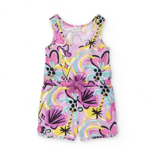 Tuc Tuc Flamingo Mood παιδική ολόσωμη φόρμα για κορίτσι